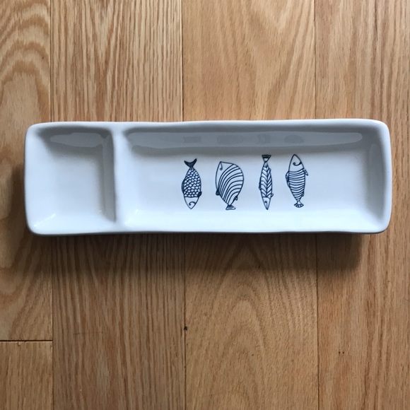 Sushi plate with lil’ fish design by Abbot - Picture 6 of 7